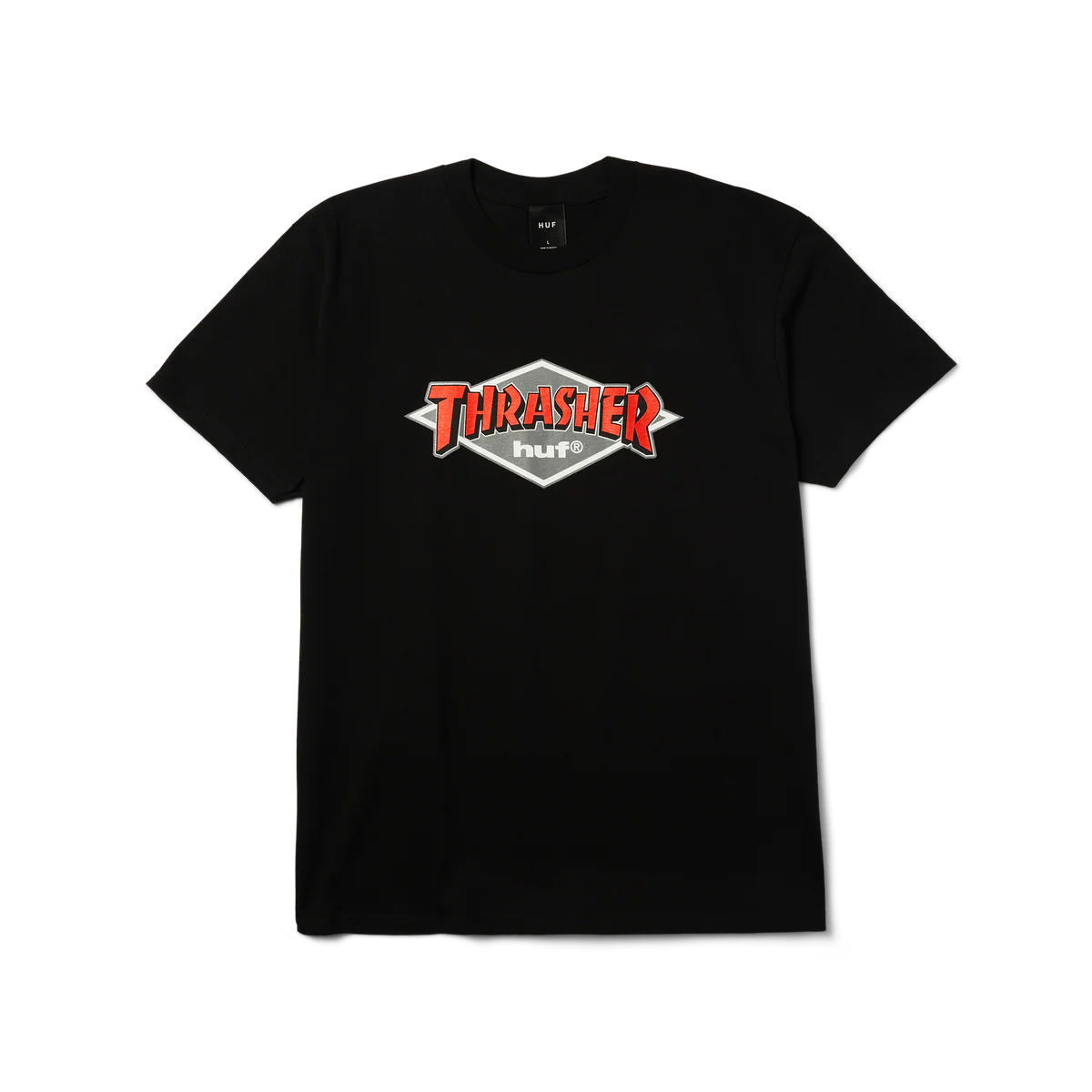 Huf X Thrasher Logo Tee - Black