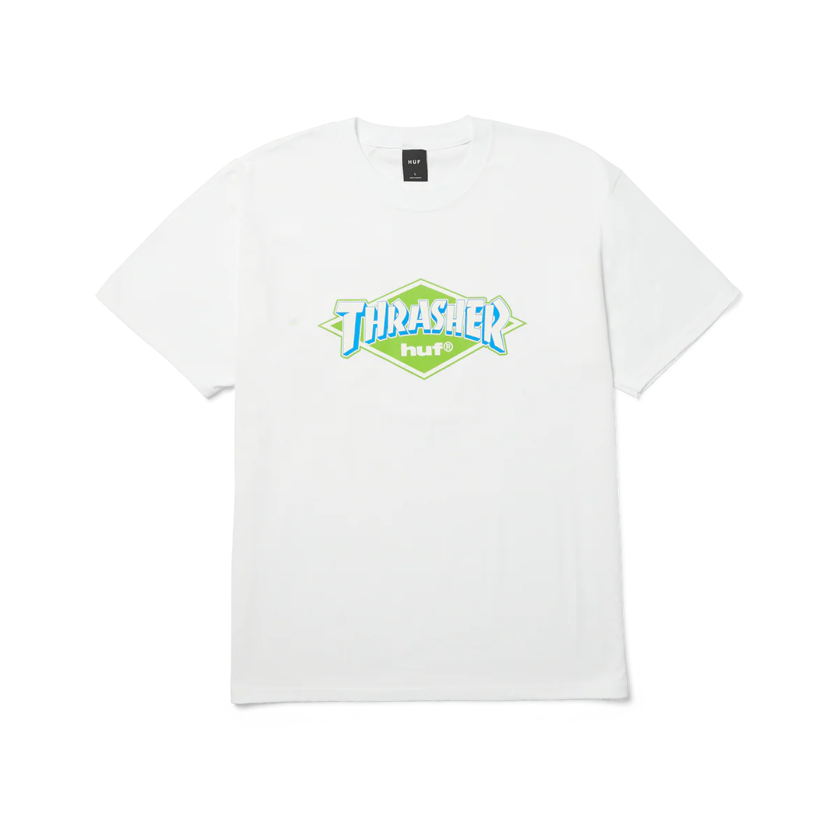 Huf X Thrasher Logo Tee - White