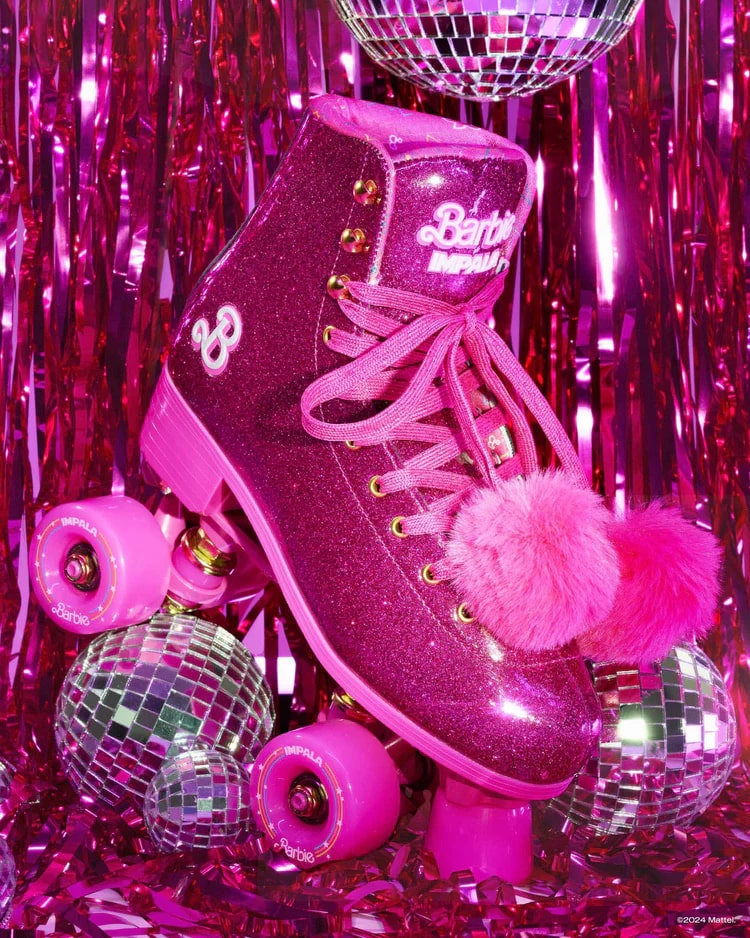 Impala Rollerskates Barbie Pink