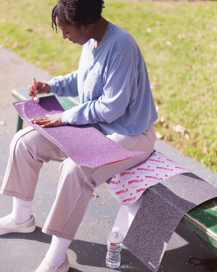 Impala Silver Sparkle Griptape