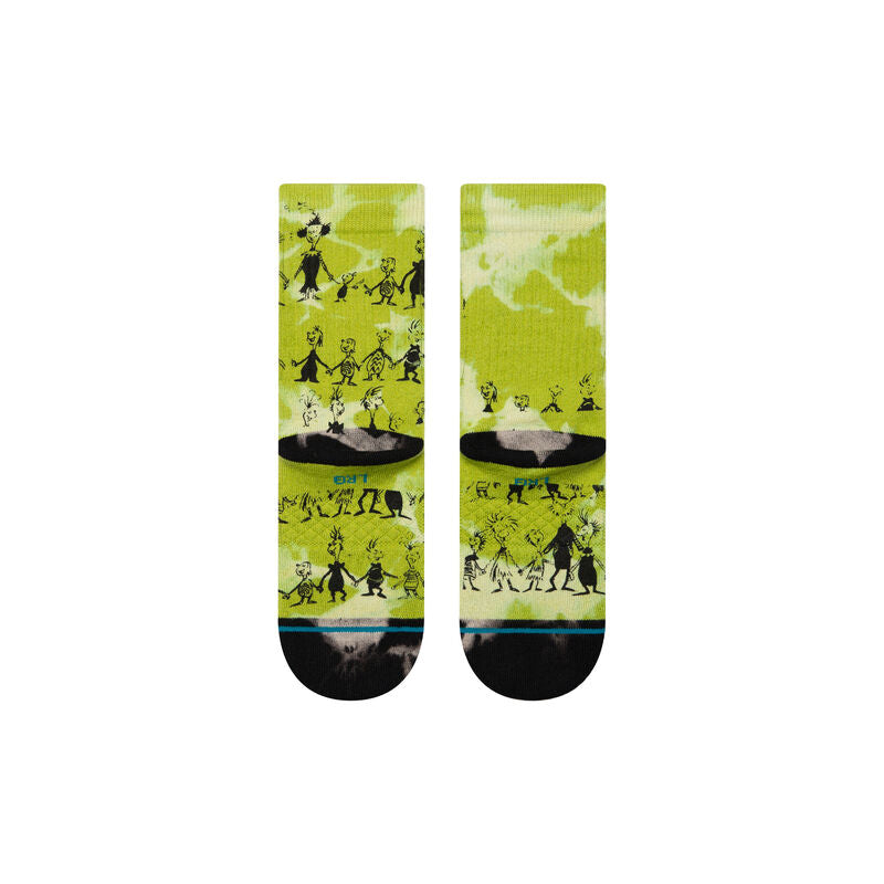 Stance Down In Whoville Kids Crew Socks