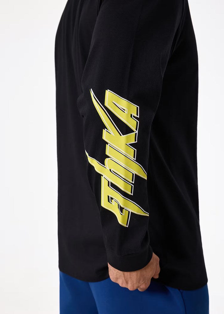 Ethika Mens Bolt Camo Longsleeve Tee