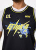 Ethika Mens Bolt Camo Basketball Jersey