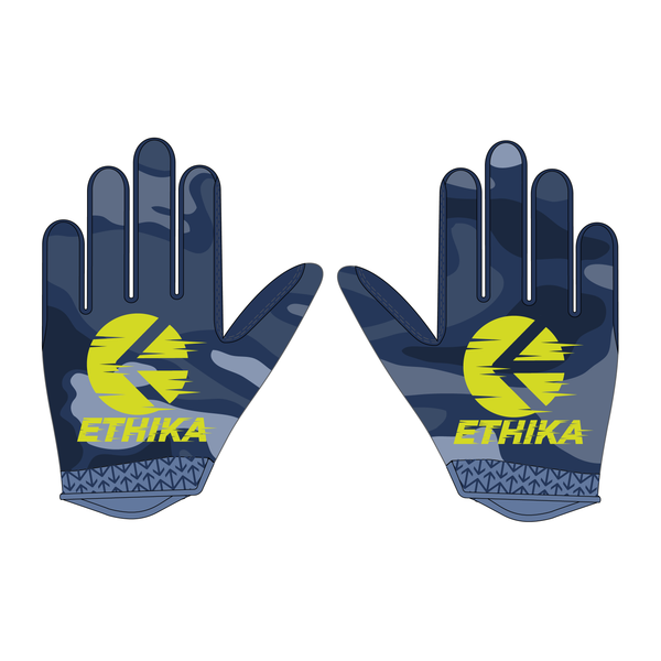 Ethika Mens Bolt Camo Moto Gloves