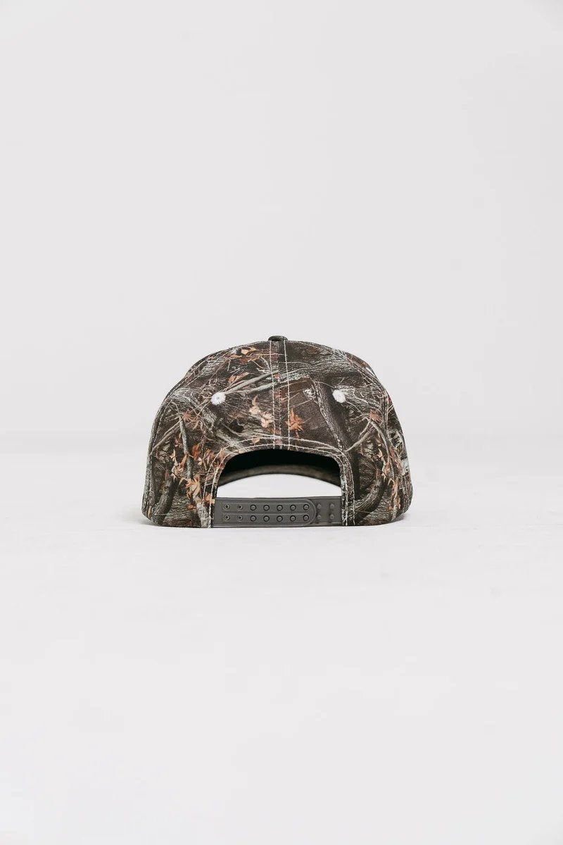 Crate Scripted Tree Camo Snapback