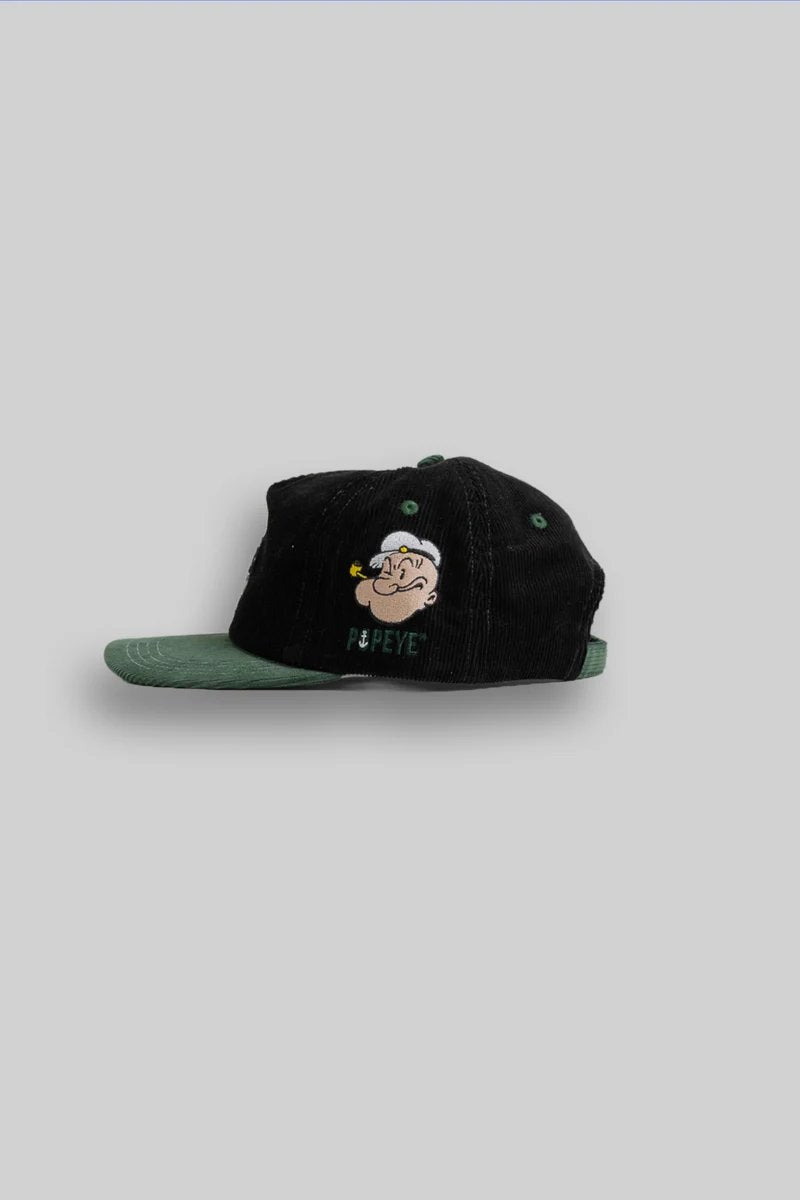 Crate X Popeye Cord Snapback - Black