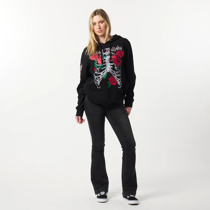 Metal Mulisha Bonez Pullover Womens Heavy Hoody