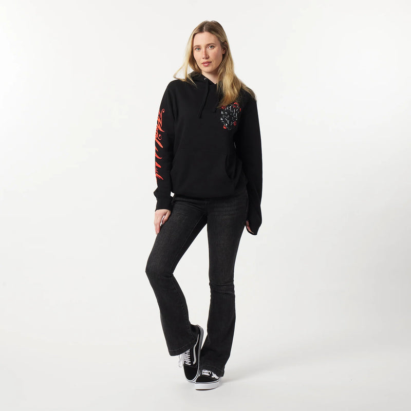 Metal Mulisha Wicked Games Womens Pullover Heavy Hoody
