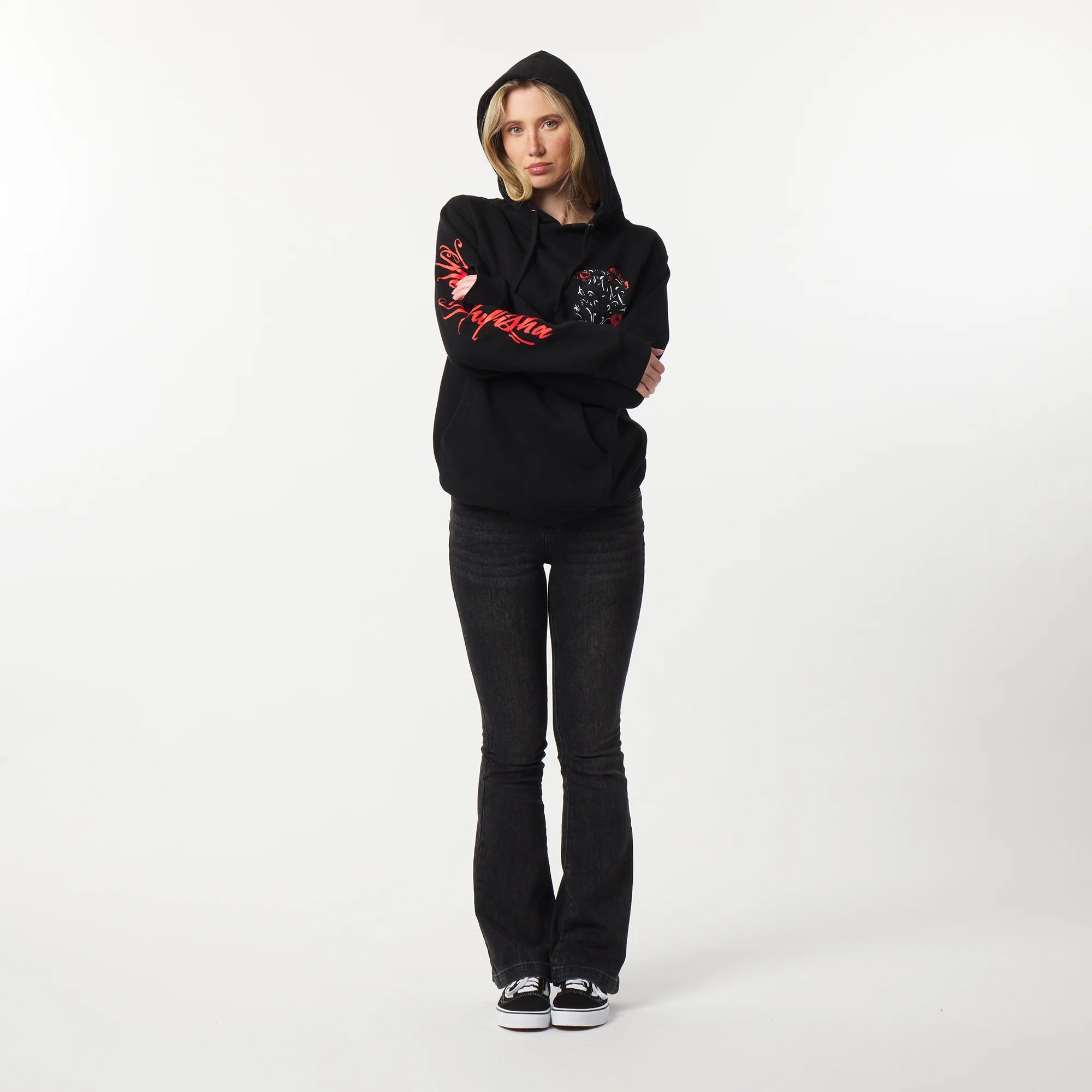 Metal Mulisha Wicked Games Womens Pullover Heavy Hoody