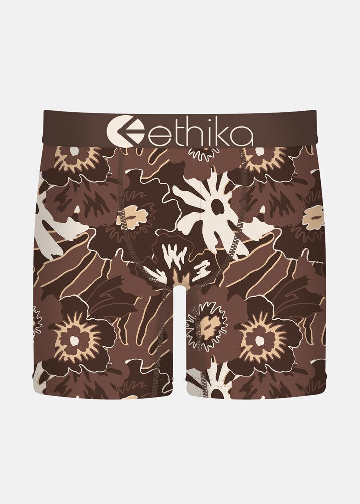 Ethika Mens Hawaiian Bloom Mid