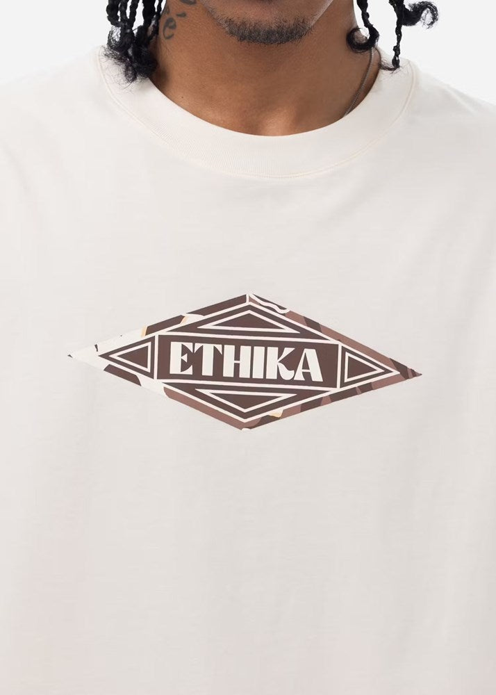 Ethika Mens Aloha Taupe Tee