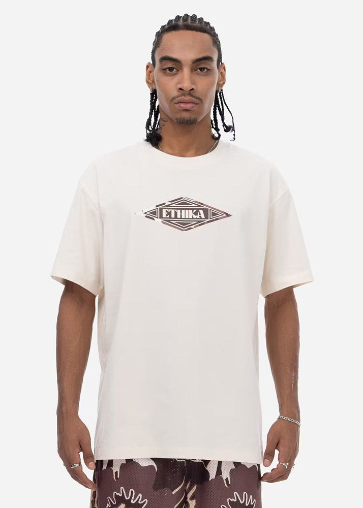 Ethika Mens Aloha Taupe Tee