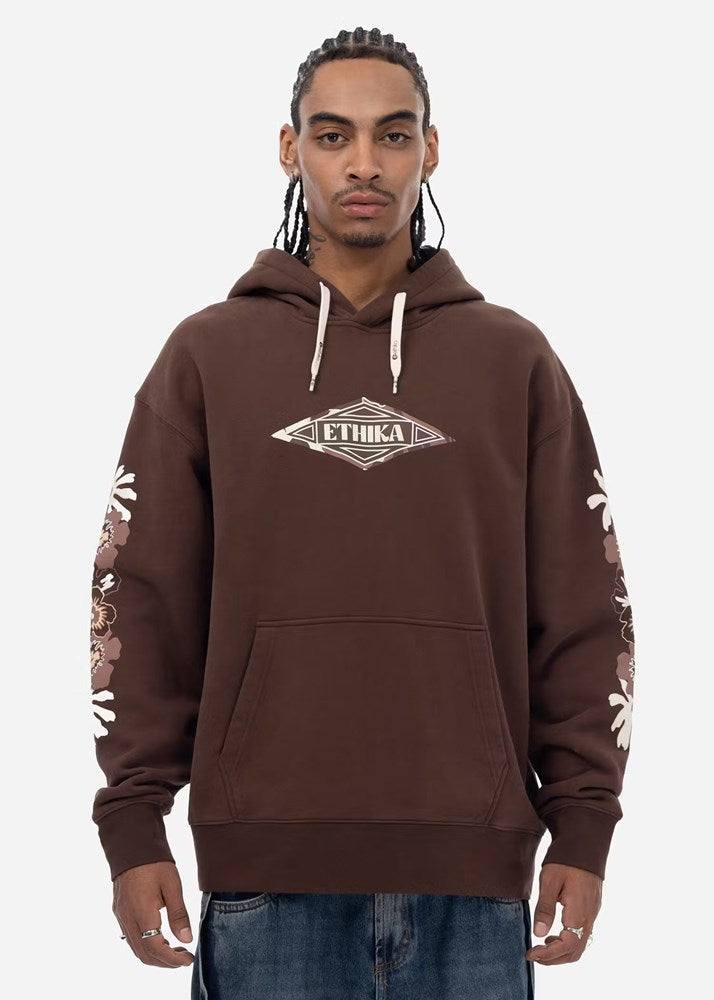 Ethika Mens Hawaiian Flower Hoodie