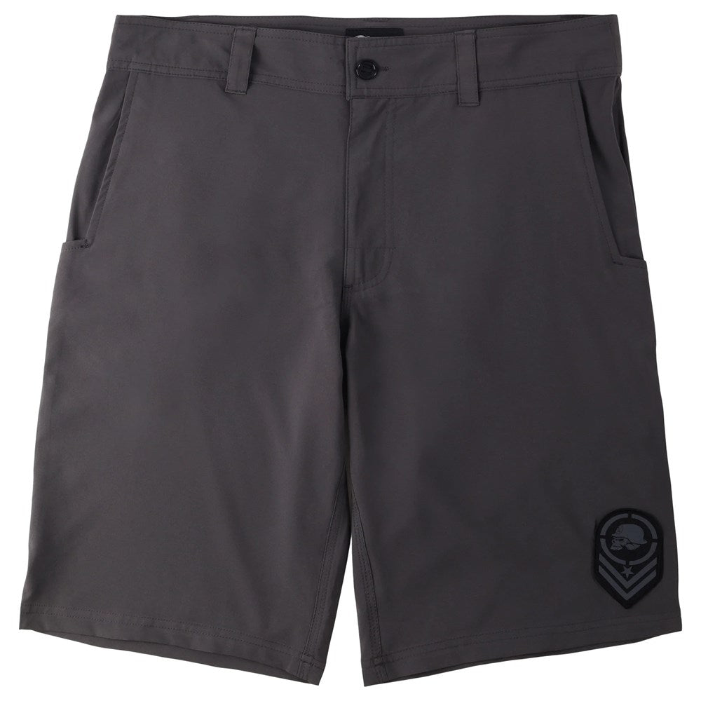 Metal Mulisha Crooked 2 Charcoal Hybrid Boardshorts
