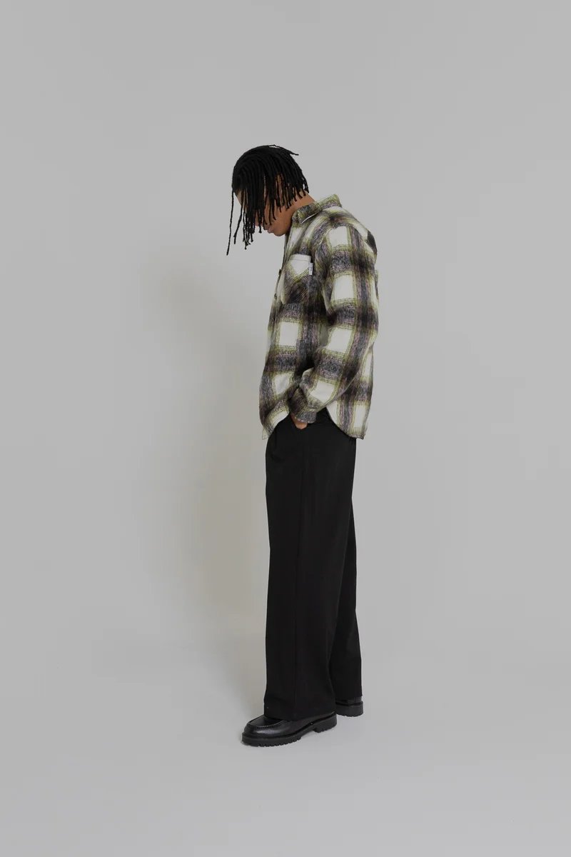 Crate Benny Pleated Pants - Black