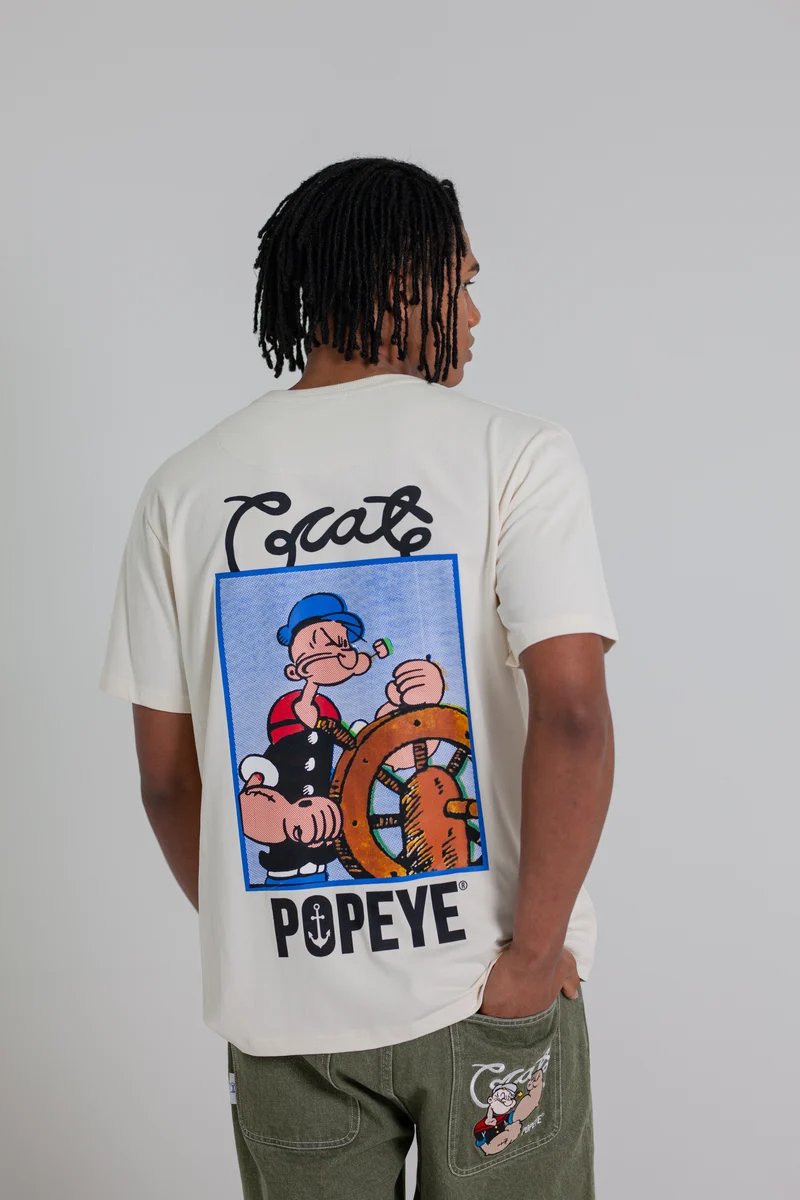 Crate X Popeye Captain Tee - Tofu