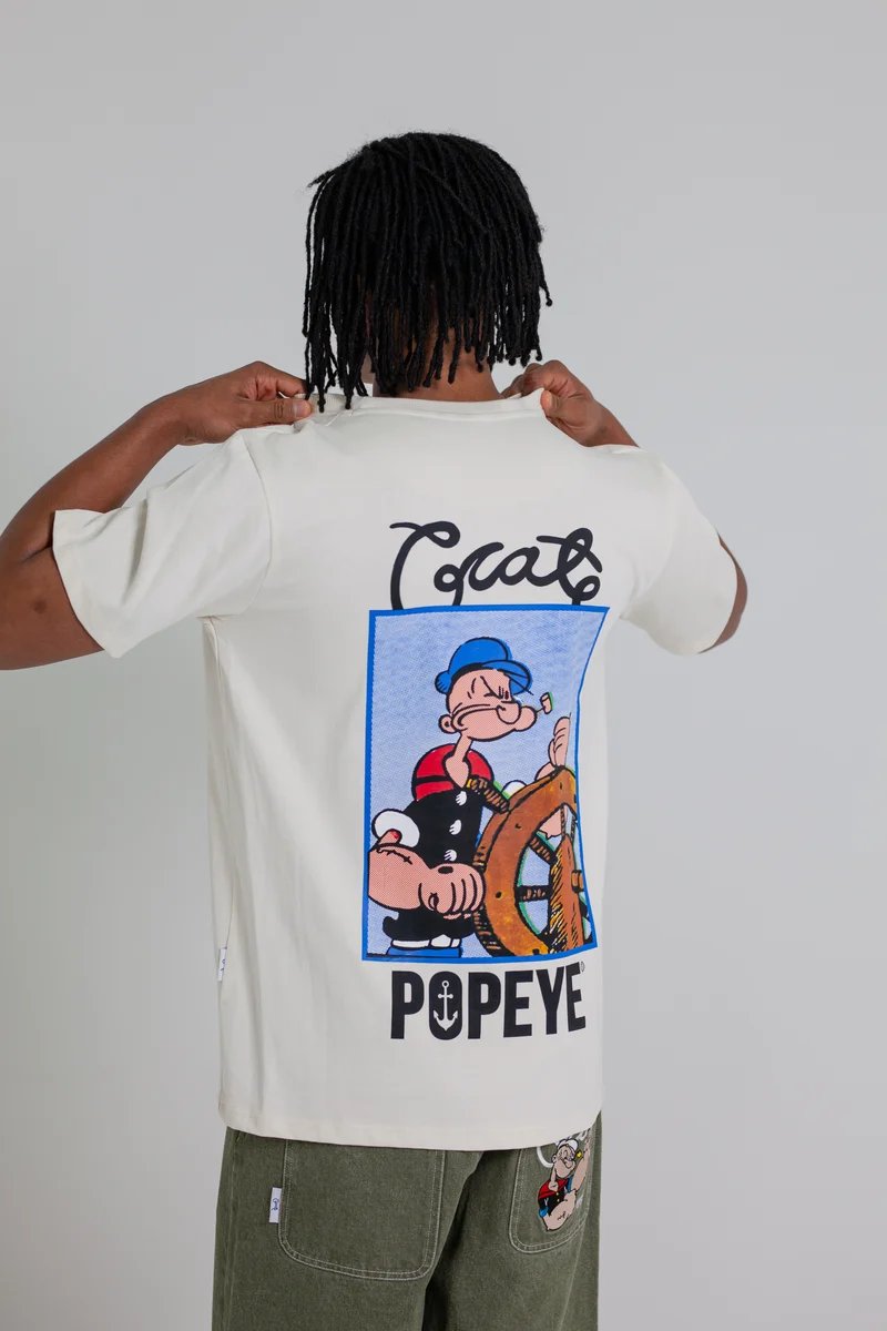 Crate X Popeye Captain Tee - Tofu