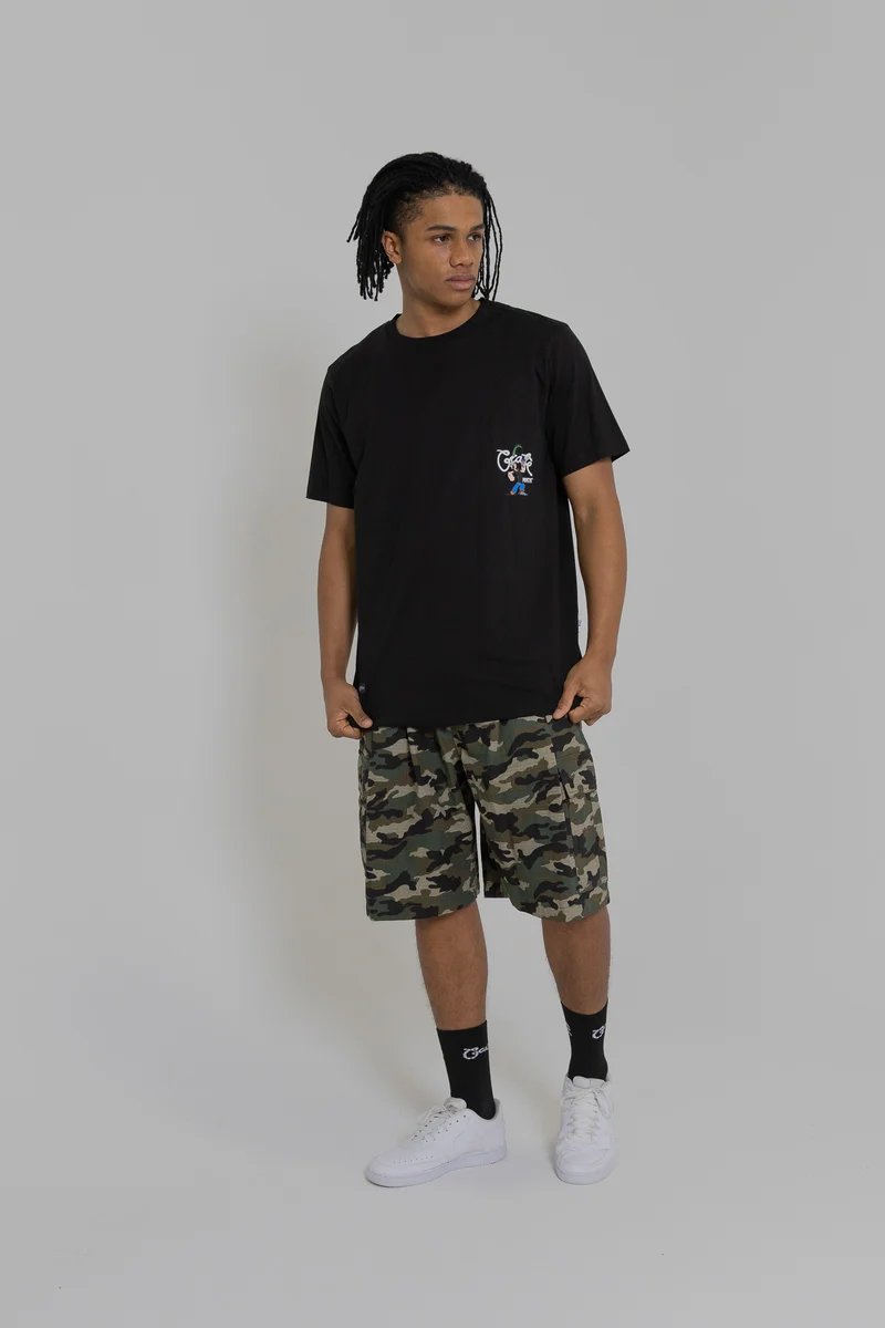 Crate X Popeye Spinach Tee - Black