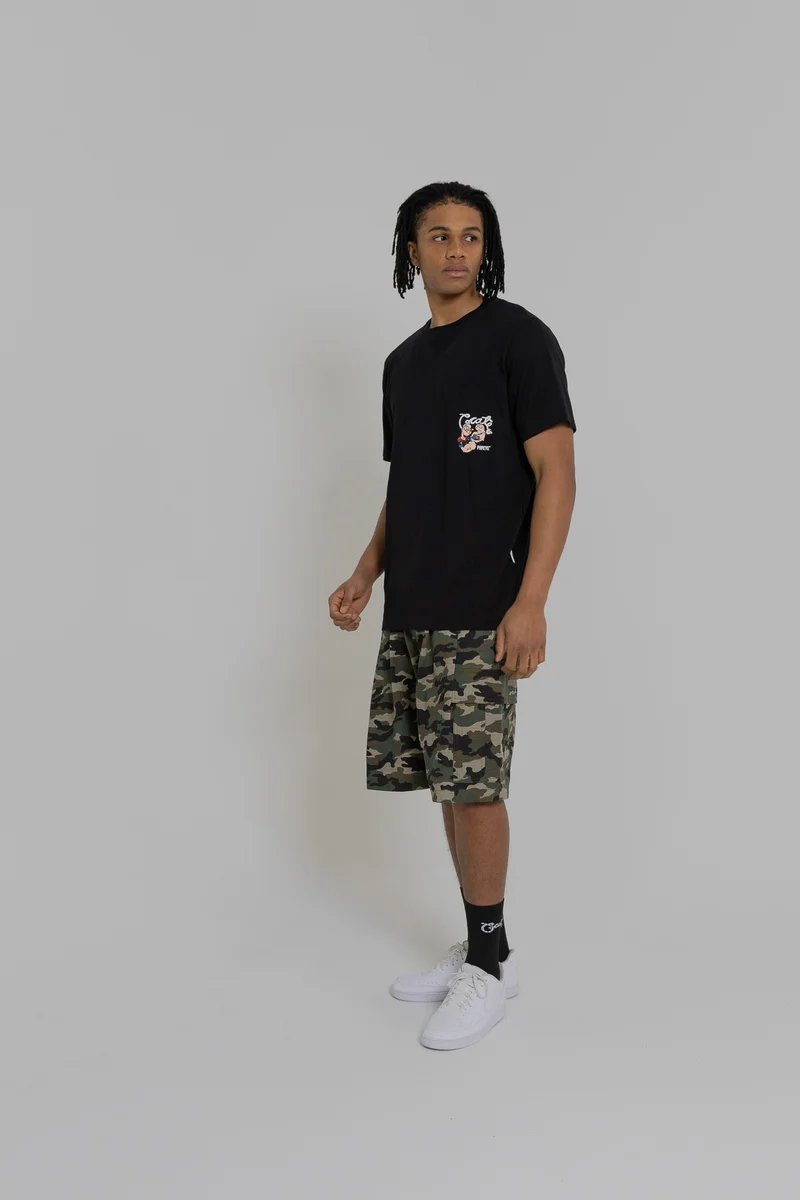Crate X Popeye Tank Tee - Black