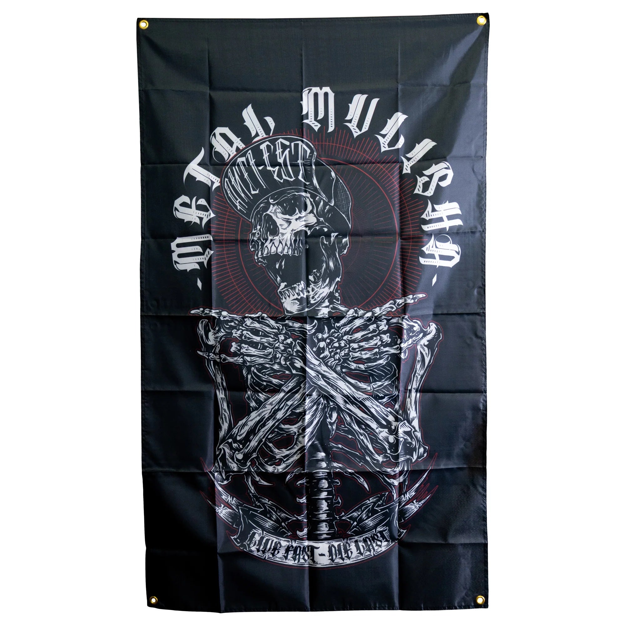 Metal Mulisha Remains Garage Flag
