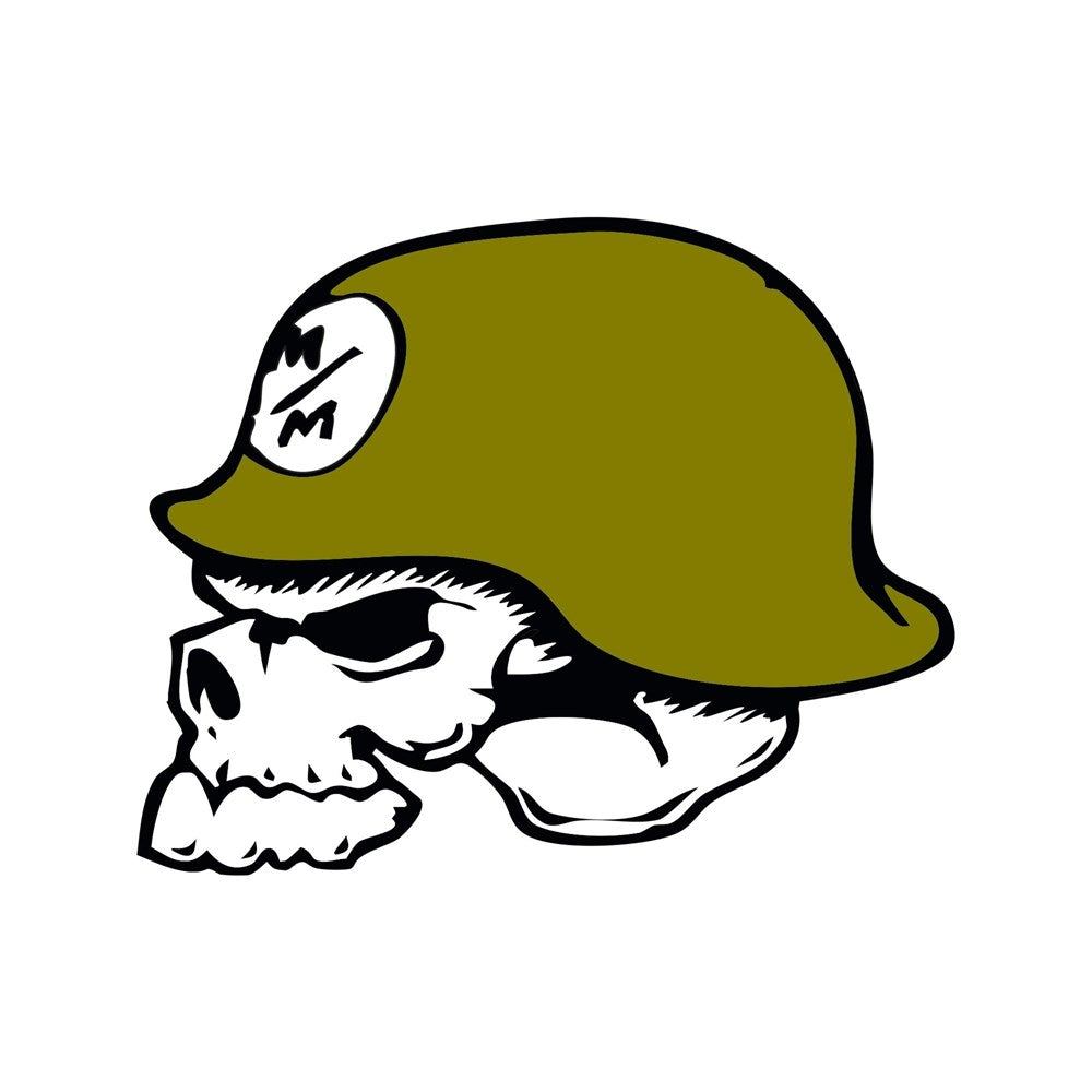 Metal Mulisha OG Helmet Sticker 8 Inch