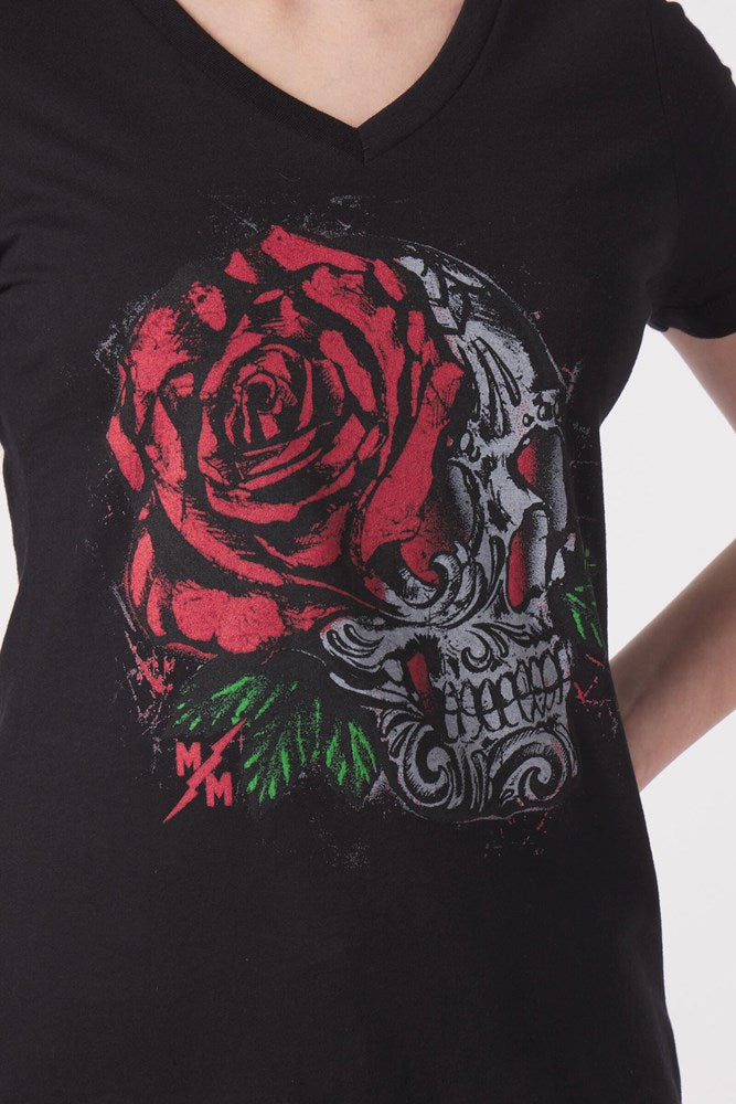 Metal Mulisha Remember Relaxed V-Neck Tee