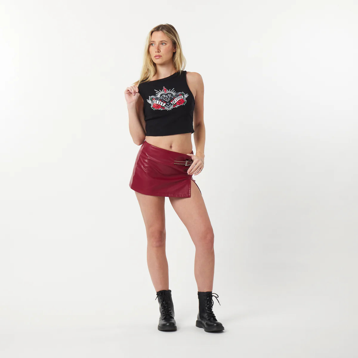 Metal Mulisha Internal Womens Cropped Tank