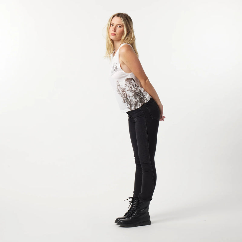 Metal Mulisha Kiss Of Death Womens Muscle Tank