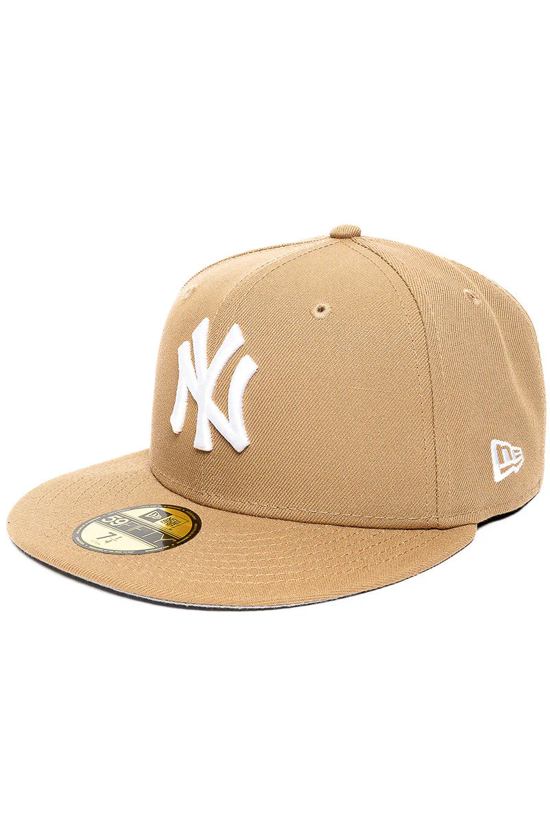 New Era New York Yankees Khaki 59FIFTY Fitted