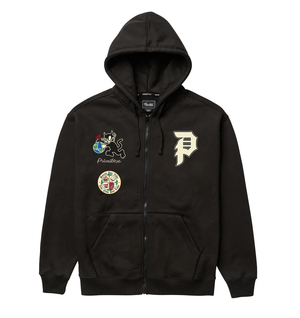 Primitive Savior Zip Hoodie