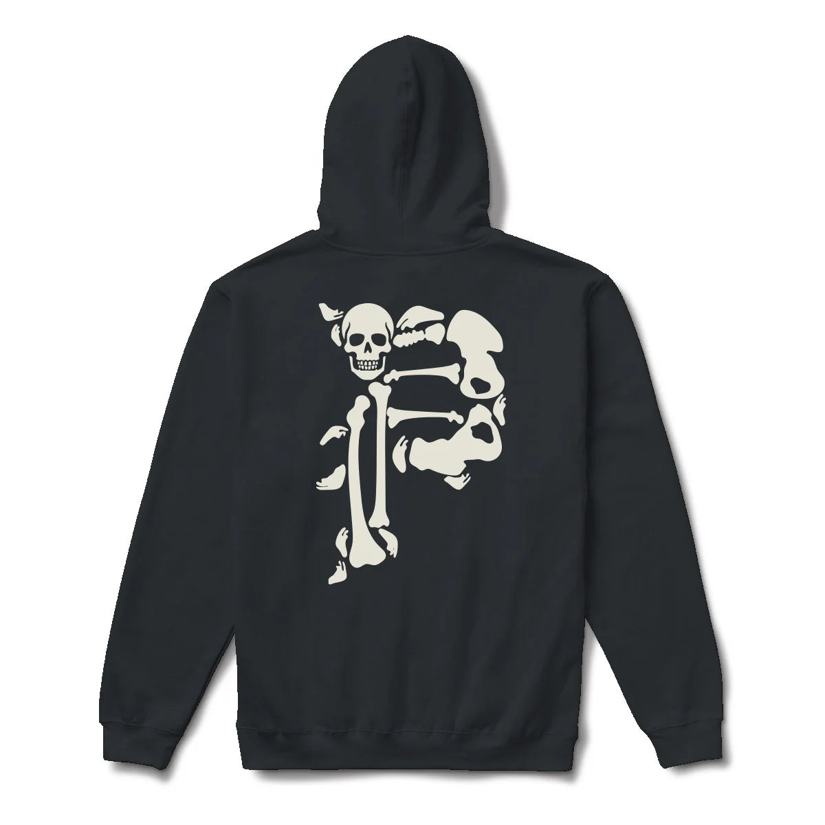 Primitive Dirty P Bones Hood - Black