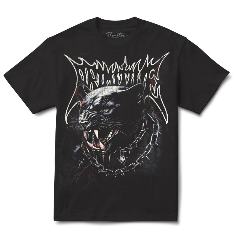 Primitive Abyss Heavyweight Tee - Black