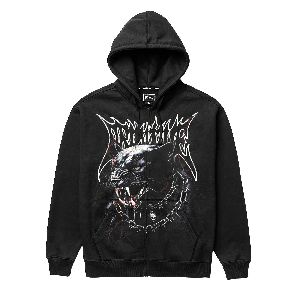 Primitive Abyss Zip Hood - Black