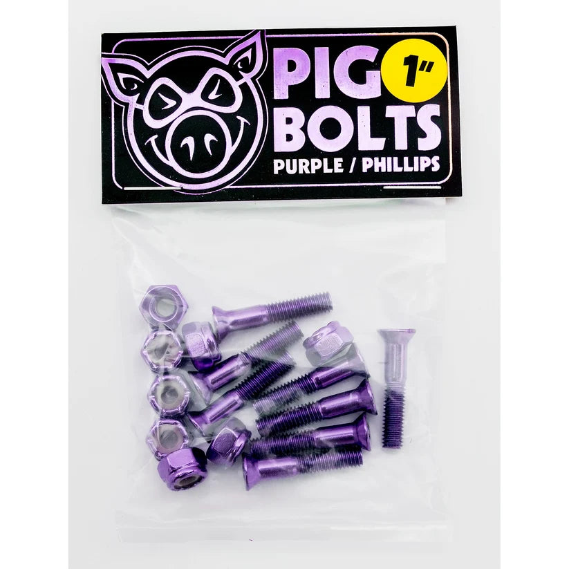 PIG HARDWARE 1INCH PHILLIPS - PURPLE
