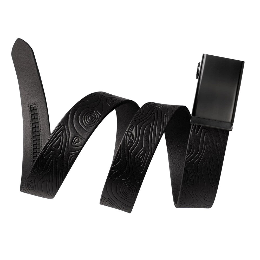 Mission Belt Swat Black / Topo Embossed Full Grain Leather 40mm
