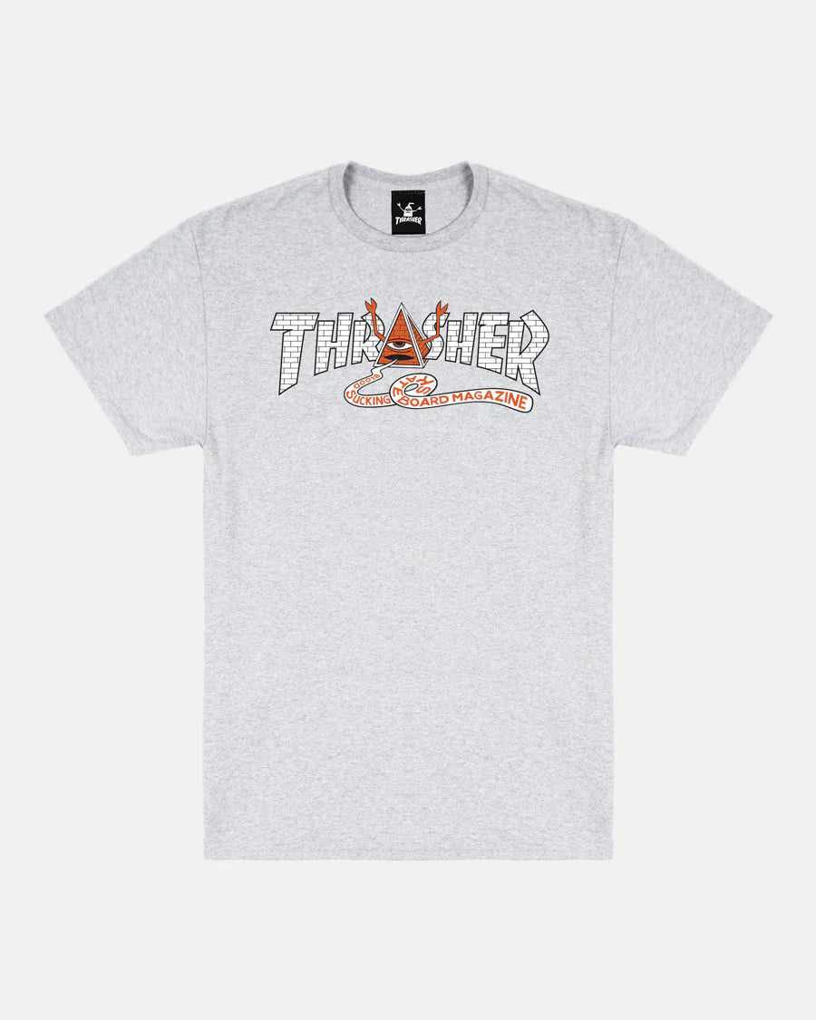 Thrasher X Toy Machine Pyramid Tee
