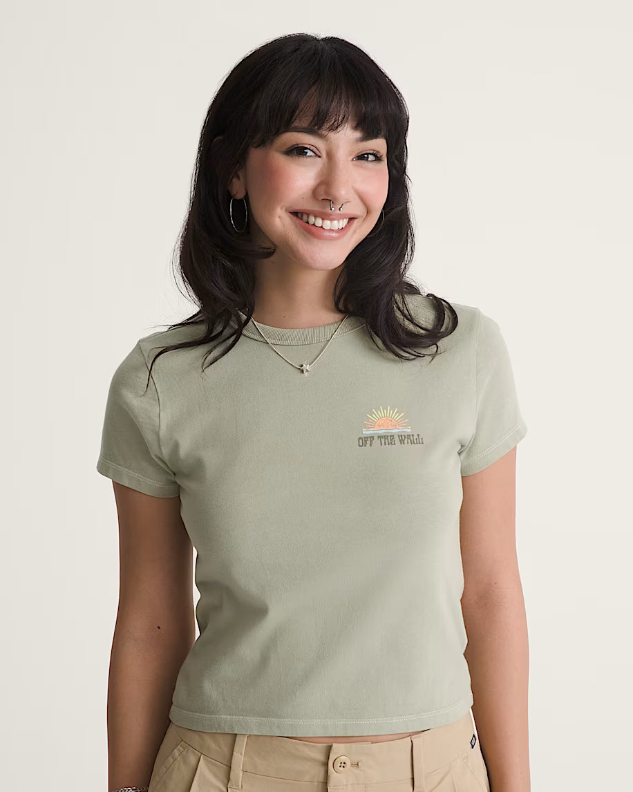 Vans Pipe Dream Womens Tee - Soft Sage