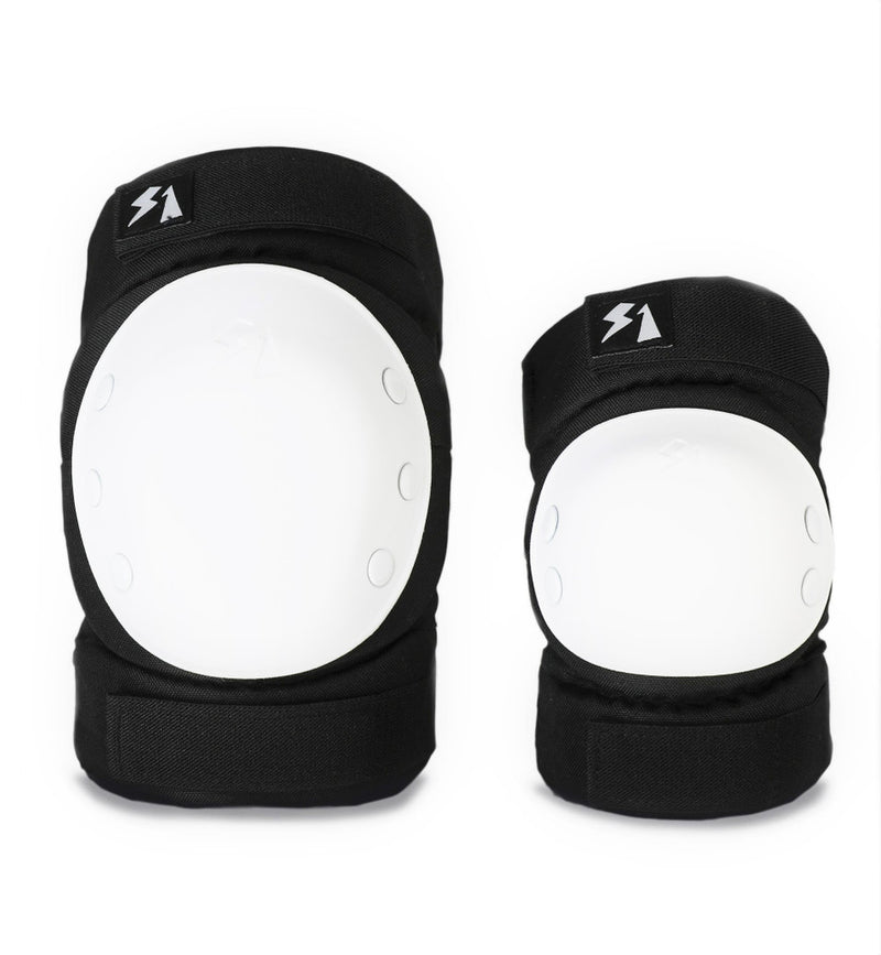 S1 Park Pad Set Knee/Elbow - Black/White