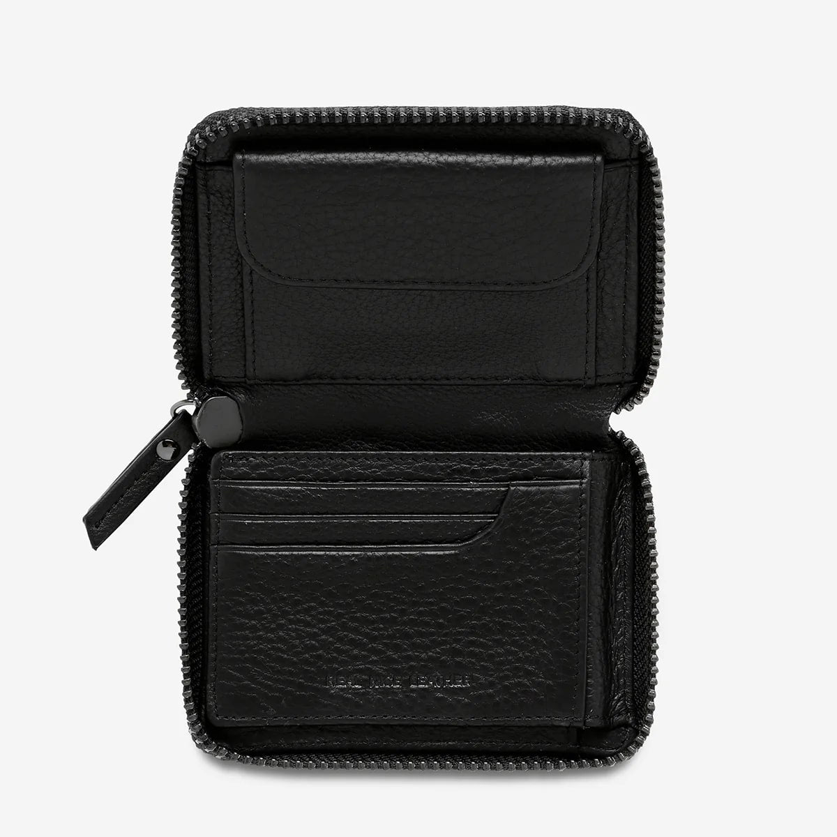 Status Anxiety Wayward Leather Wallet - Black