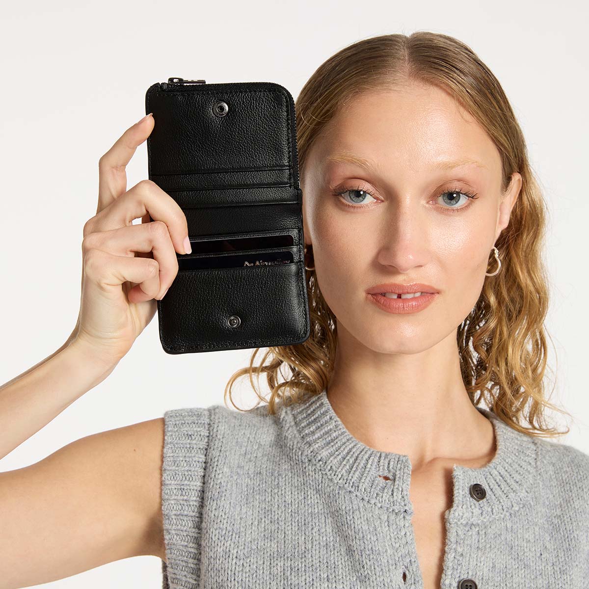 Status Anxiety Sense Of Wonder Leather Wallet - Black