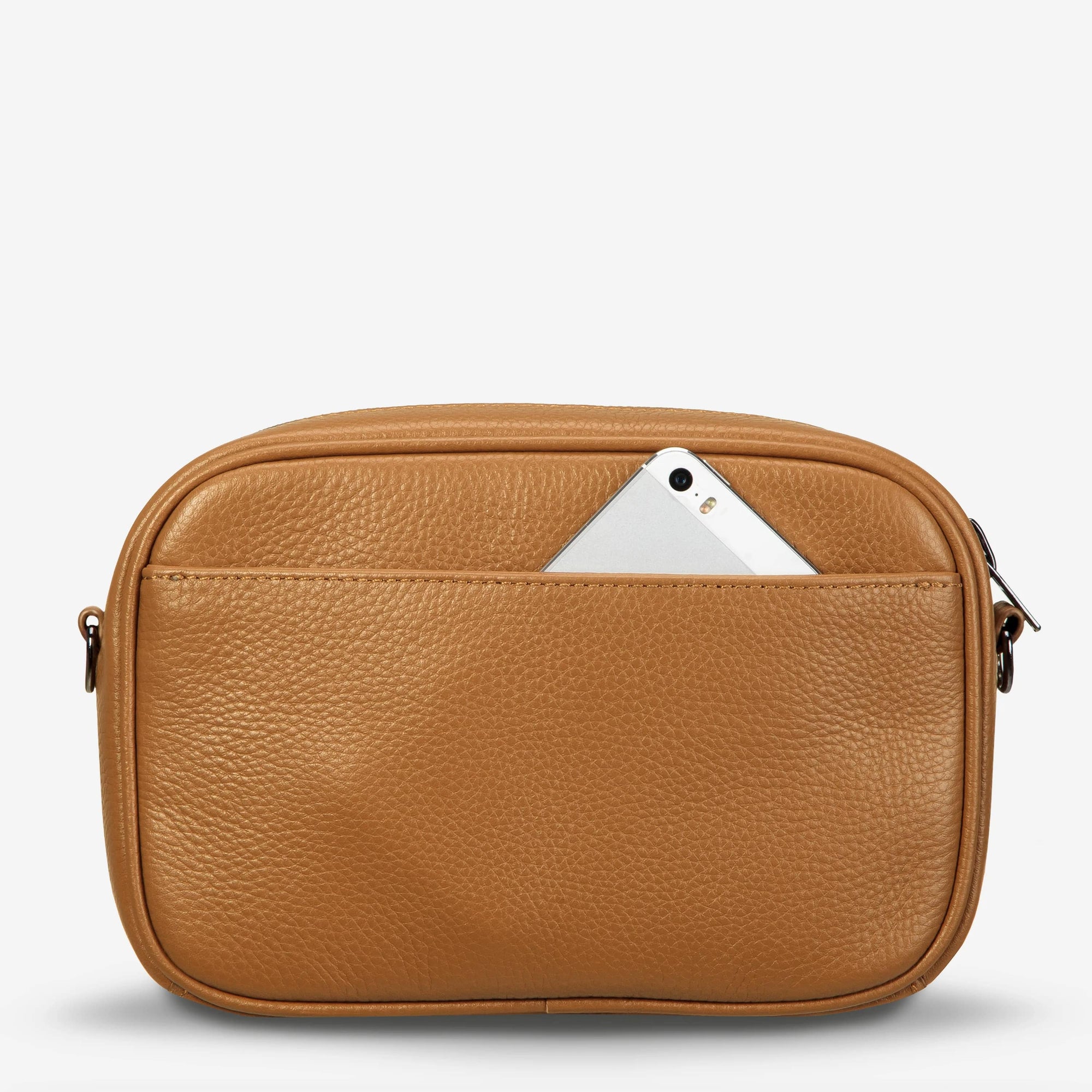 Status Anxiety Plunder With Webbed Strap Bag - Tan