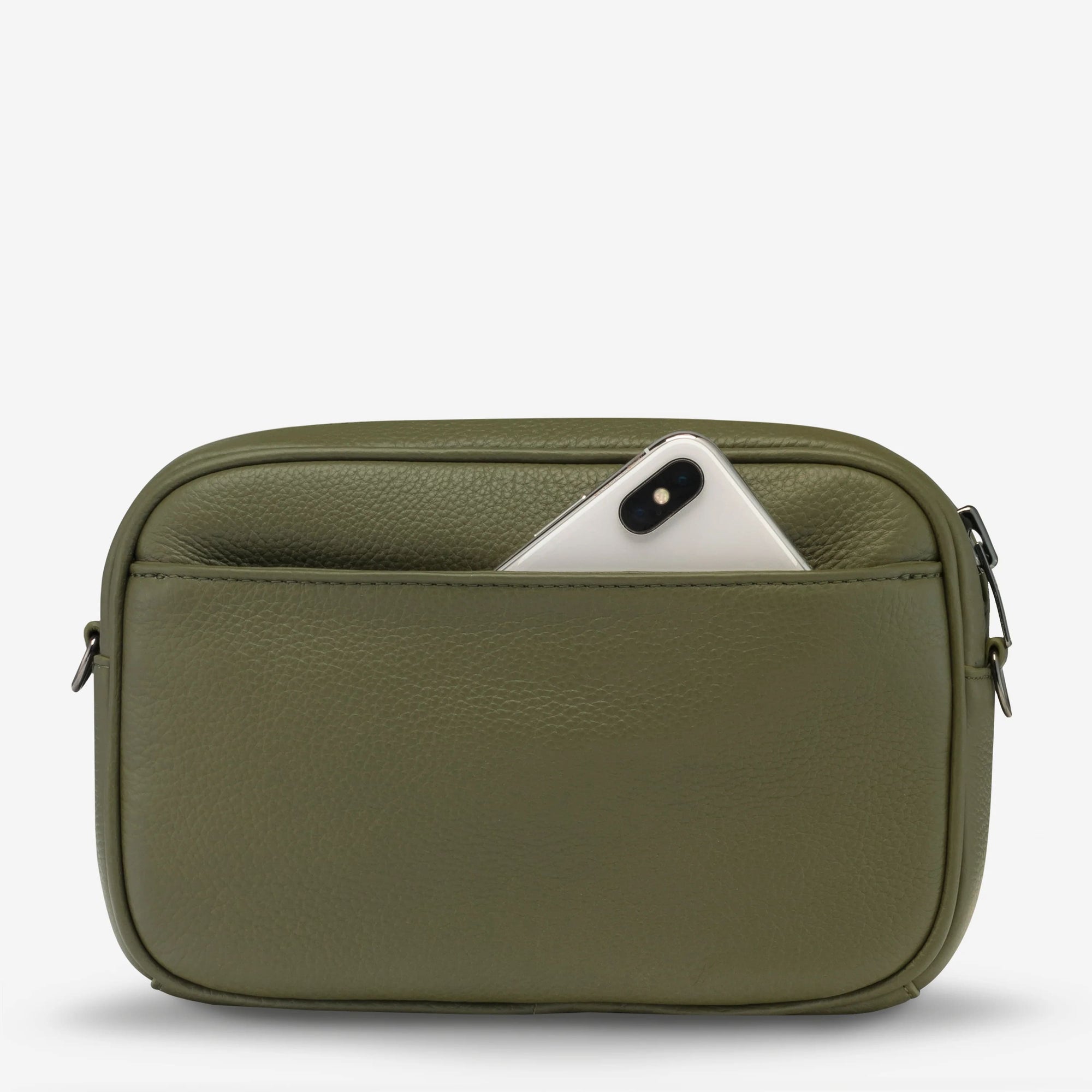 Status Anxiety Plunder With Webbed Strap Bag - Khaki