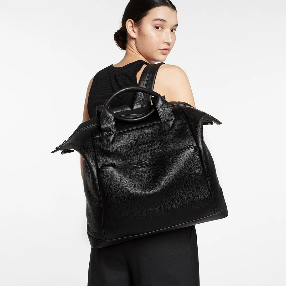 Status Anxiety Comes In Waves Bag - Black