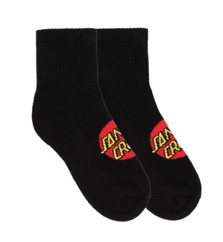 Santa Cruz Classic Dot Mid Boys Sock 2 Pack