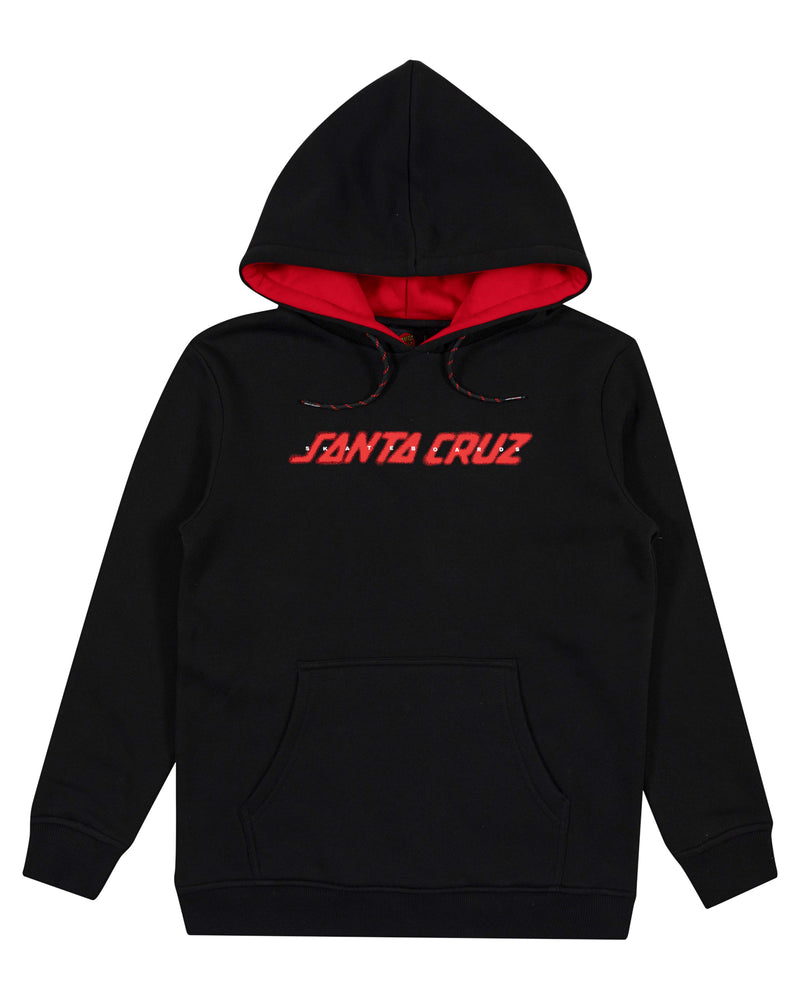 Santa Cruz Spray Strip Front Boys Hoodie