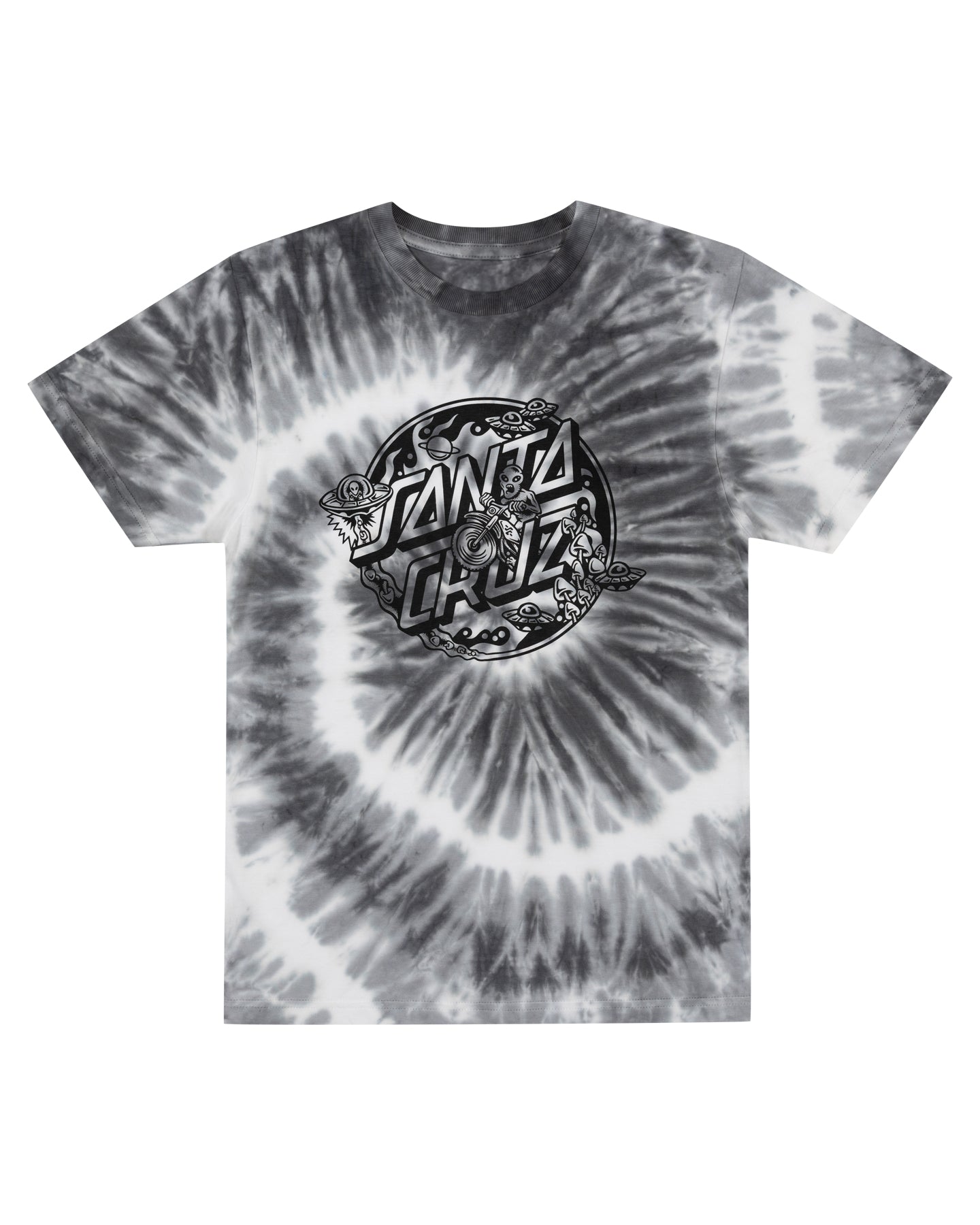 Santa Cruz Winkowski Dope Planet 2 Dot Mono Front Boys Tee