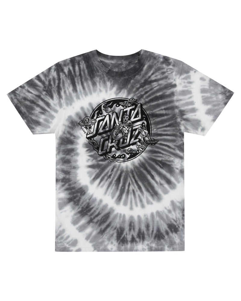 Santa Cruz Winkowski Dope Planet 2 Dot Mono Front Boys Tee