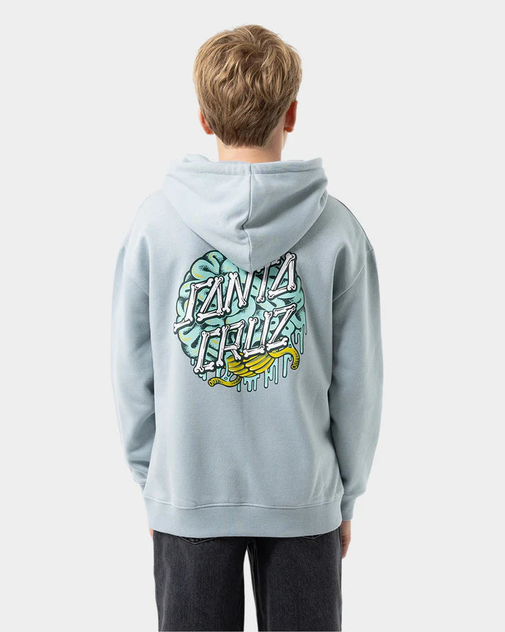 Santa Cruz Brain Dot Centre Boys Hoodie