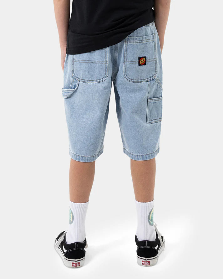 Santa Cruz Classic Dot Carpenter Boys Jean Short