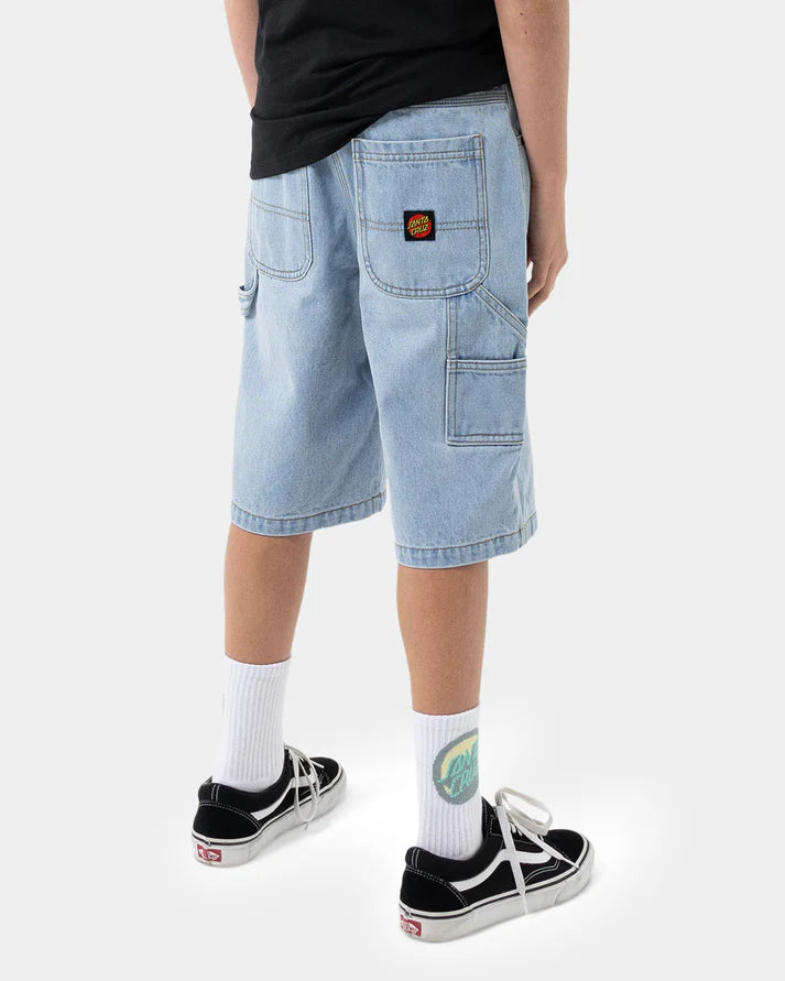 Santa Cruz Classic Dot Carpenter Boys Jean Short